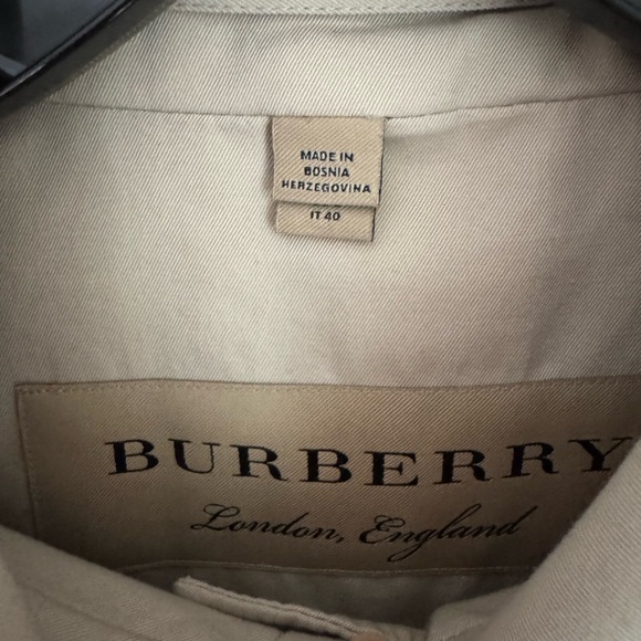 New Authentic Burberry Guiseley Inside Out Cotton Trench coat US6 - Picture 11 of 13